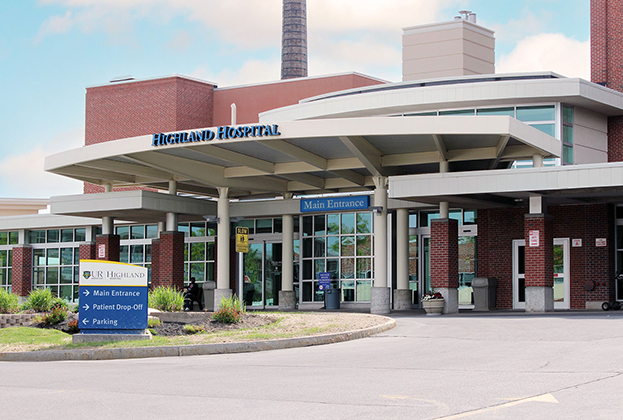 Sistema de reloj IP en el hospital