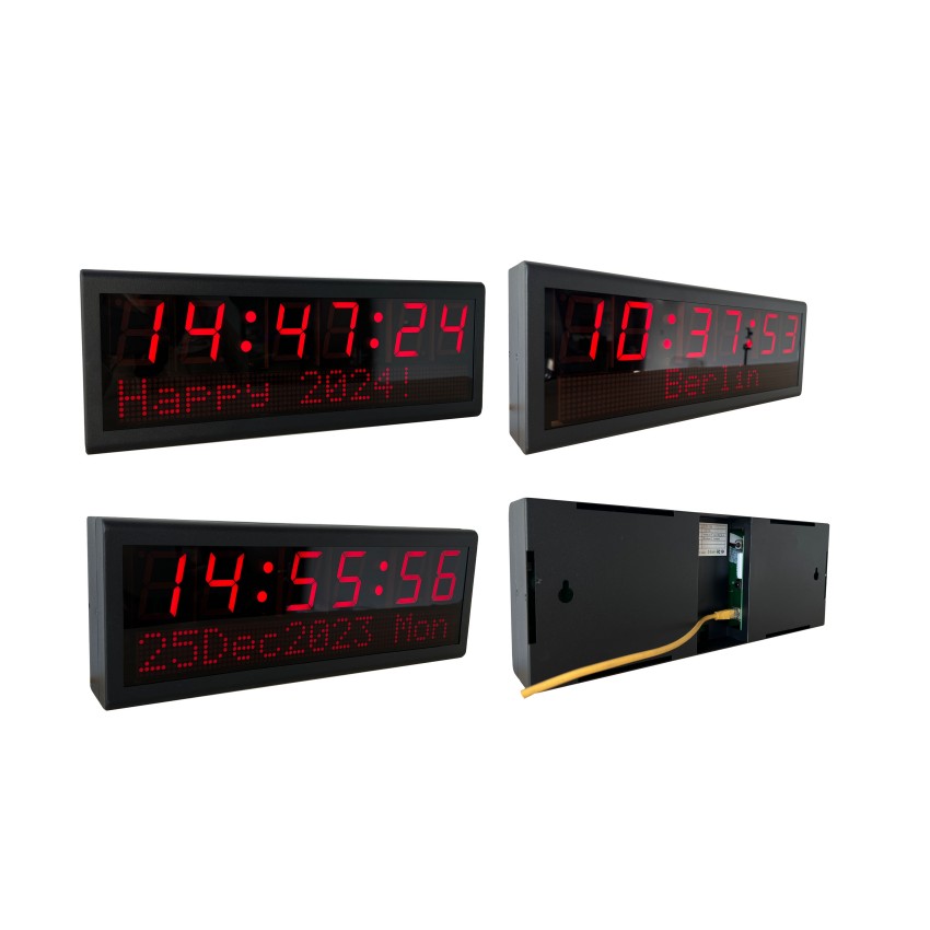 Custom ntp poe clock