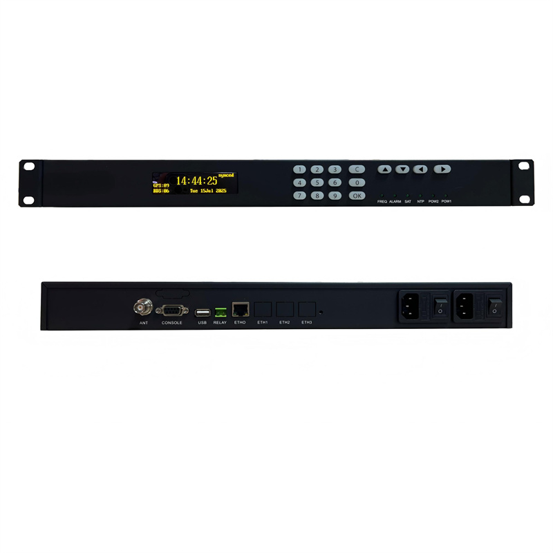 Servidor NTP con protocolo de red BeiDou de GPS de alta precisión y 1 puerto LAN.