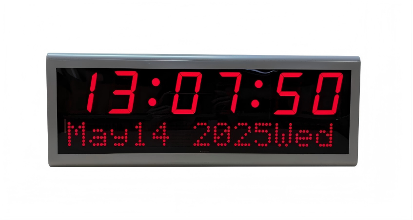 Custom PoE digital clock Custom PoE digital clock