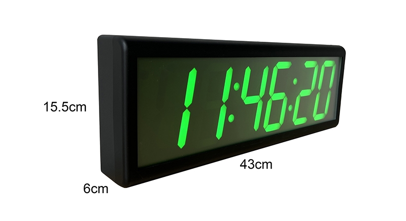 PoE Digital Wall Clock PoE Digital Wall Clock
